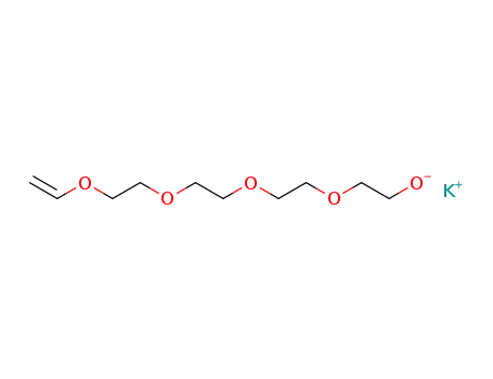 potassium tetra(ethylene glycoxide) vinyl ether
