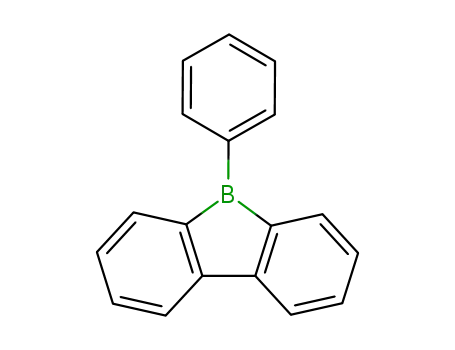 Molecular Structure of 14010-93-6 (5H-Dibenzoborole, 5-phenyl-)