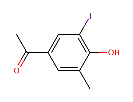 1-(4-hydroxy-3-iodo-5-methylphenyl)ethanone