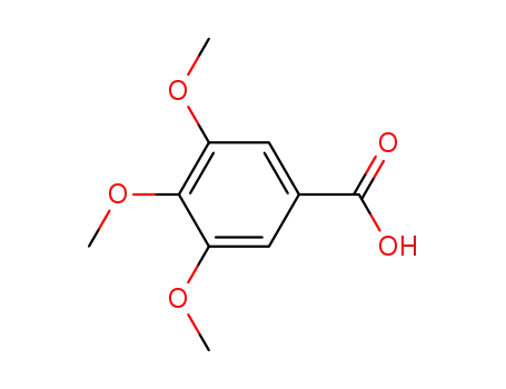 Molecular Structure of 118-41-2 (Gallic acid trimethyl ether)
