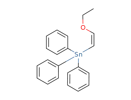 (Z)-1-ethoxy-2-triphenylstannylethene