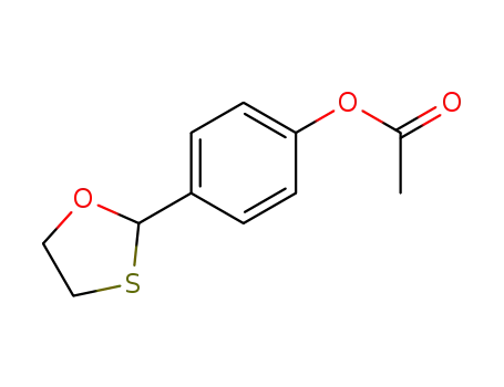 4-(1,3-oxathiolan-2-yl)phenyl acetate