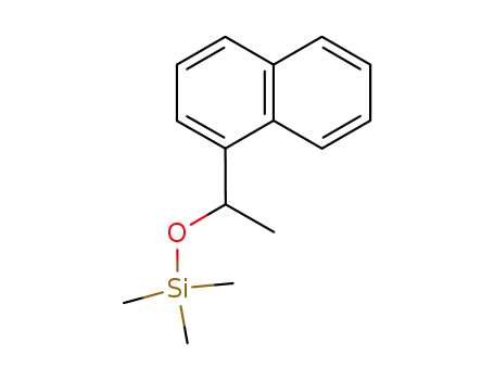 Molecular Structure of 457634-29-6 (Silane, trimethyl[1-(1-naphthalenyl)ethoxy]-)