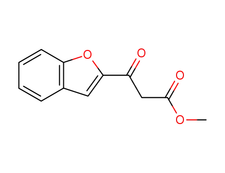 methyl 3-(benzofuran-2-yl)-3-oxopropanoate