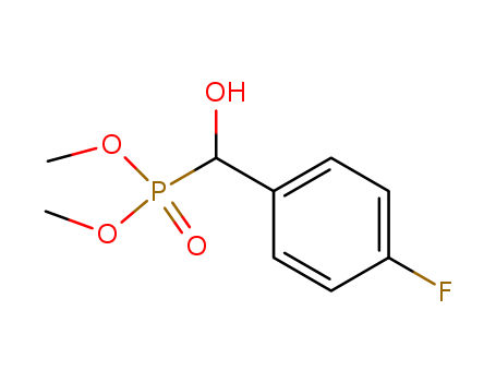 Phosphonic acid, [(4-fluorophenyl)hydroxymethyl]-, dimethyl ester