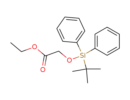 2-((tert-butyl(diphenyl)silyl)oxy)acetic acid ethyl ester