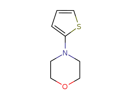 Molecular Structure of 19983-19-8 (2-MORPHOLINO-THIOPHENE)