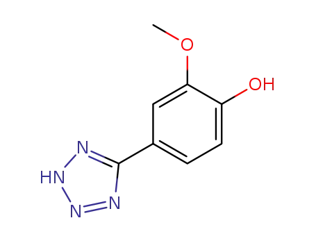 2-methoxy-4-(2H-tetrazol-5-yl)-phenol
