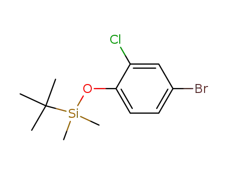 (4-bromo-2-chloro-phenoxy)-tert-butyl-dimethyl-silane