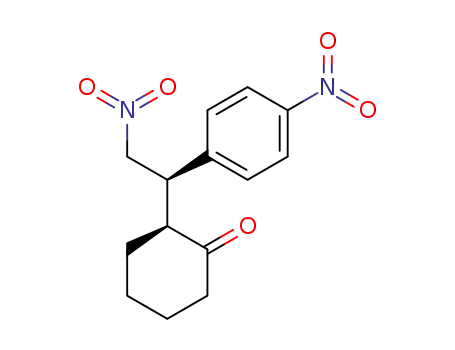 (S)-2-((R)-2-nitro-1-(4-nitrophenyl)ethyl)cyclohexanone