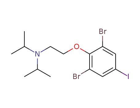 [2-(2,6-dibromo-4-iodo-phenoxy)-ethyl]-diisopropyl-amine