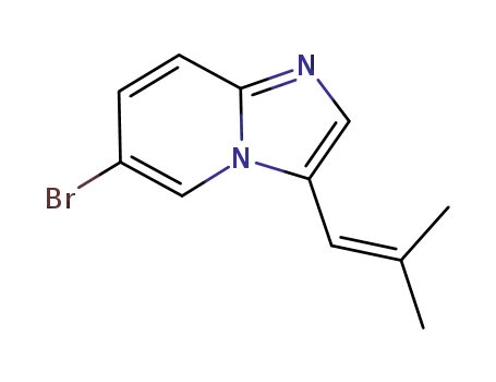 6-bromo-3-(2-methyl-propenyl)-imidazo[1,2-a]pyridine