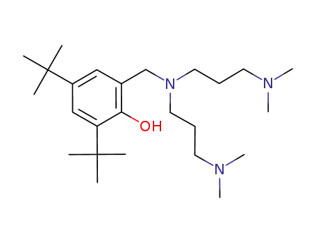 4,6-di-tert-butyl-2-bis(3-(dimethylamino)propyl)aminomethylphenol