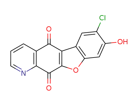 7-chloro-8-hydroxybenzo[4,5]furo[3,2-g]quinoline-5,11-dione