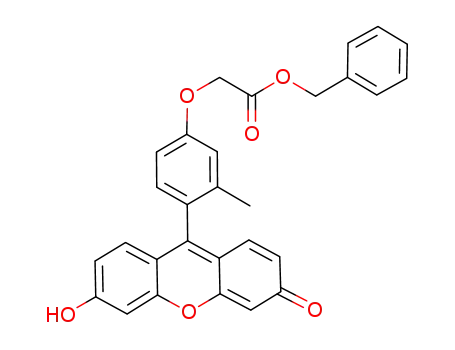 [4-(6-hydroxy-3-oxo-3H-xanthen-9-yl)-3-methylphenoxy]acetic acid benzyl ester