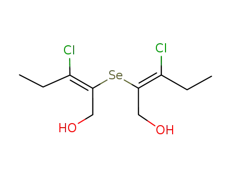 (2Z)-3-chloro-2-{[(1Z)-2-chloro-1-(hydroxymethyl)but-1-enyl]selanyl}pent-2-en-1-ol
