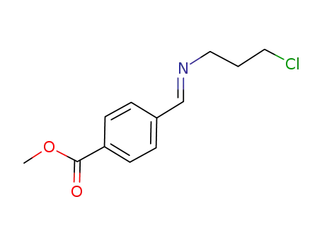 4-methoxycarbonylbenzylidene-(3-chloro-1-propylamine)