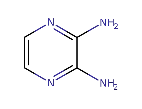 Molecular Structure of 13134-31-1 (2,3-PYRAZINEDIAMINE)