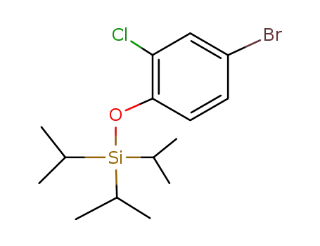 1-bromo-3-chloro-4-triisopropylsilyloxybenzene