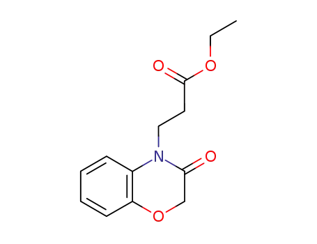 ethyl 3-(3-oxo-2,3-dihydro-4H-benzo[b][1,4]oxazin-4-yl)propanoate