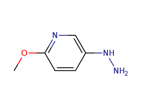 160664-95-9,5-HYDRAZINO-2-METHOXYPYRIDINE,Pyridine,5-hydrazino-2-methoxy- (9CI);5-Hydrazino-2-methoxypyridine;