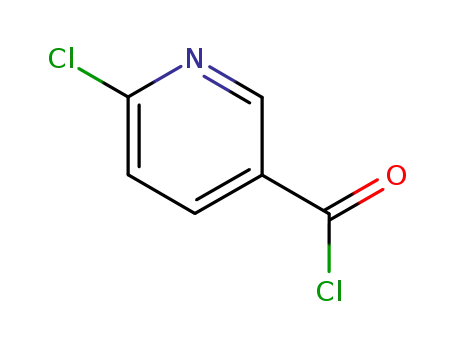 Molecular Structure of 58757-38-3 (6-CHLORONICOTINOYL CHLORIDE)