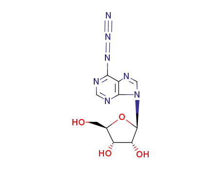 (2R,3R,4S,5R)-2-(6-azido-9H-purin-9-yl)-5-(hydroxymethyl)-tetrahydrofuran-3,4-diol