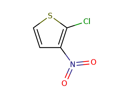 Molecular Structure of 5330-98-3 (2-CHLORO-3-NITROTHIOPHENE)