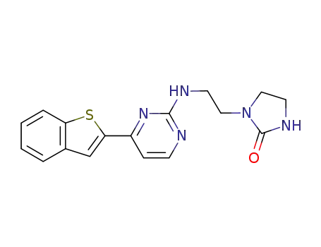 1-(2-(4-(benzo[b]thiophen-2-yl)pyrimidin-2-ylamino)ethyl)imidazolidin-2-one