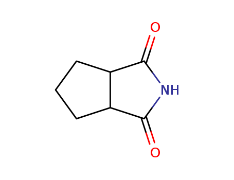 5763-44-0,Cyclopentane-1,2-dicarboximude,3-azabicyclo[3.3.0]octane-2,4-dione;1,2-Cyclopentanedicarboximide;Cyclopenta[c]pyrrole-1,3(2H,3aH)-dione,tetrahydro-;Cyclopentane-1,2-dicarboximide;Cyclopentane-1,2-dicarboximude;