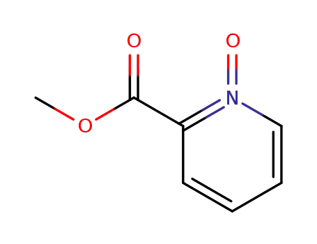 Molecular Structure of 38195-81-2 (2-Pyridinecarboxylicacid,methylester,1-oxide(9CI))