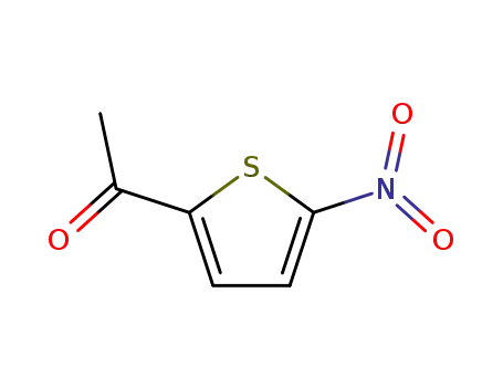 Molecular Structure of 39565-00-9 (2-ACETYL-5-NITROTHIOPHENE)