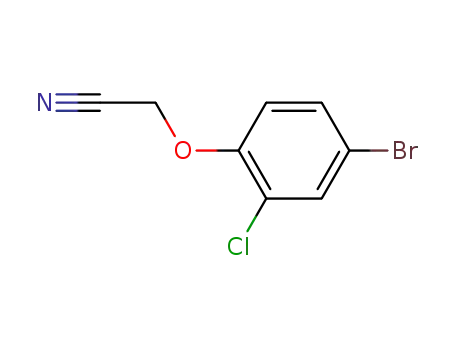 2-(4-bromo-2-chlorophenoxy)acetonitrile