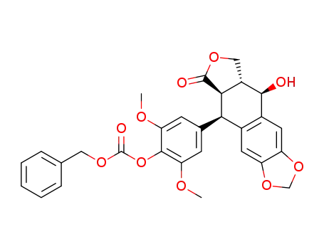 4'-benzyloxycarbonyl-4'-demethylpodophyllotoxin
