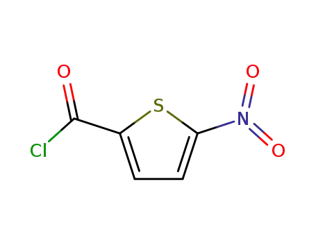 Molecular Structure of 39978-57-9 (5-Nitrothiophene-2-carbonyl Chloride)