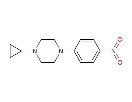1-cyclopropyl-4-(4-nitrophenyl)piperazine