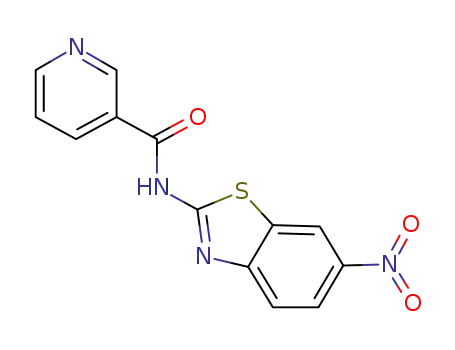 N-(6-nitrobenzothiazol-2-yl)nicotinamide