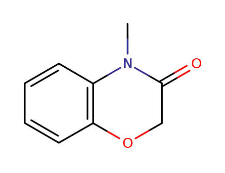Molecular Structure of 21744-84-3 (4-METHYL-2H-1,4-BENZOXAZIN-3(4H)-ONE)