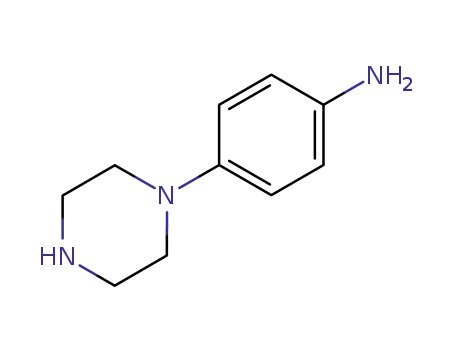 Molecular Structure of 67455-41-8 (4-PIPERAZIN-1-YL-PHENYLAMINE)