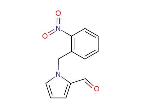 1-(2-Nitrophenylmethyl)-2-pyrrolecarboxaldehyde cas no. 22162-51-2 98%