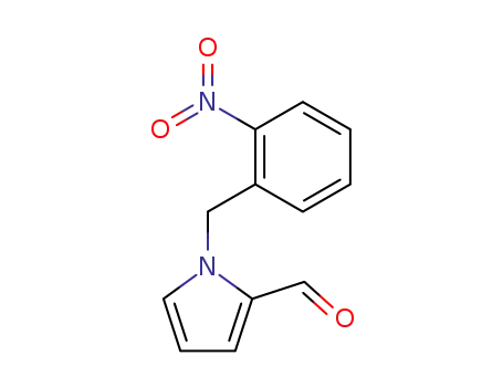 Molecular Structure of 22162-51-2 (1-(2-NITROBENZYL)PYRROLE-2-CARBOXALDEHYDE)