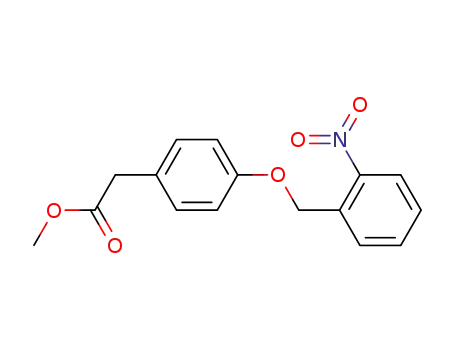 methyl {4-[(2-nitrobenzyl)oxy]phenyl}acetate
