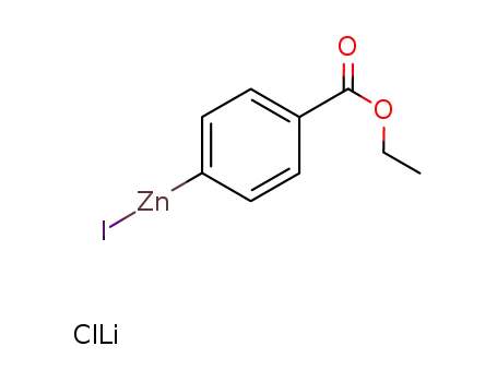 (4-(ethoxycarbonyl)phenyl)zinc(II) iodide lithium chloride