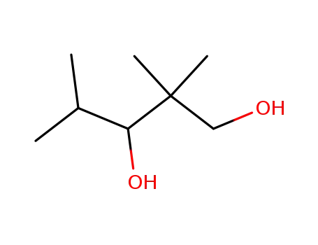 Molecular Structure of 144-19-4 (2,2,4-Trimethyl-1,3-pentanediol)