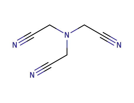 Molecular Structure of 7327-60-8 (2,2',2''-Nitrilotriacetonitrile)
