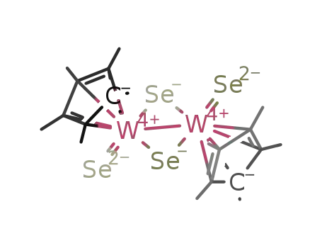 anti-[(η(5)-pentamethyl-cyclopentadienyl)W(Se)(μ-Se)]2