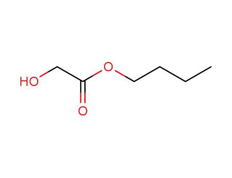 Molecular Structure of 7397-62-8 (Butyl hydroxyacetate)