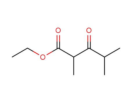 Molecular Structure of 7251-96-9 (ethyl 2,4-dimethyl-3-oxopentanoate)
