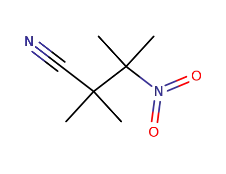 α,α-dimethyl-β-nitroisovaleronitrile