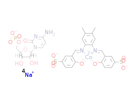 disodium[(bis(5-sulfosalicylaldehyde)-4,5-dimethyl-o-phenylenediiminato)cobalt(II)]*cytidine-5'-monophosphate disodium salt
